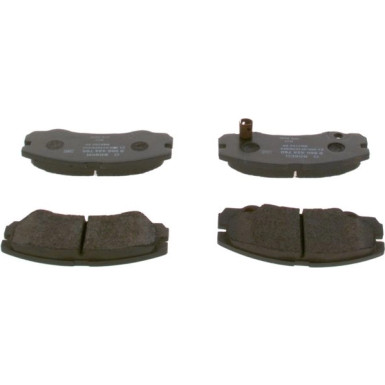 0 986 424 760 Bremsbelagsatz, Scheibenbremse