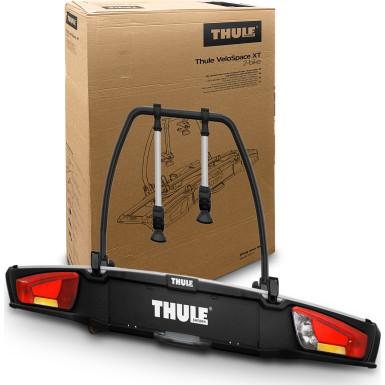 Fahrradhalter, Anhängekupplungsträger | Thule VeloSpace XT 2 Bikes schwarz/aluminium | 938000