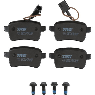 GDB1905 Bremsbelagsatz, Scheibenbremse COTEC