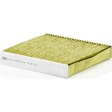 MANN-FILTER FP 22 011 Innenraumfilter FreciousPlus Aktivkohlefilter mit Polyphenol, antibakteriell, Feinstaubfilter (PM 2.5) MANN-FILTER FP 22 011 Innenraumfilter FreciousPlus Aktivkohlefilter mit Polyphenol, antibakteriell, Feinstaubfilter (PM 2.5)