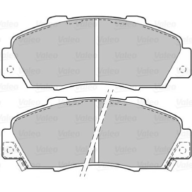 598627 Bremsbelagsatz, Scheibenbremse