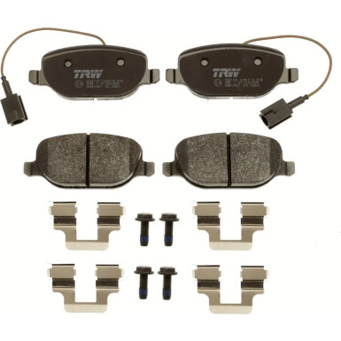 GDB1851 Bremsbelagsatz, Scheibenbremse