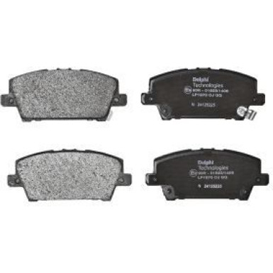 Delphi Bremsbelagsatz, Scheibenbremse LP1970