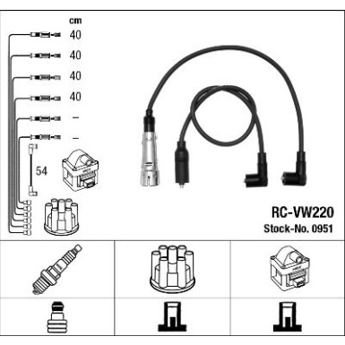 0951 Zündleitungssatz