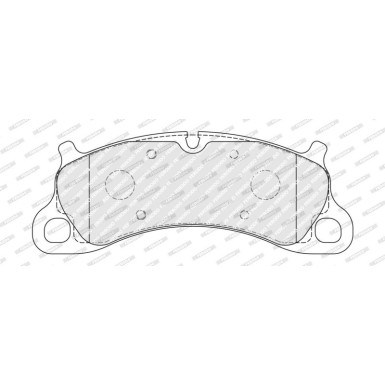 FDB4664 Bremsbelagsatz, Scheibenbremse PREMIER ECO FRICTION