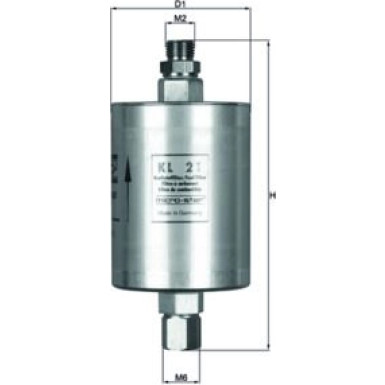 KL 21 Kraftstofffilter