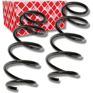 2x FEBI BILSTEIN 104737 Fahrwerksfeder Vorne für VW GOLF, JETTA 2x FEBI BILSTEIN 104737 Fahrwerksfeder Vorne für VW GOLF, JETTA