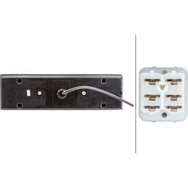 Hella | Heckleuchte | 2SK 340 101-001