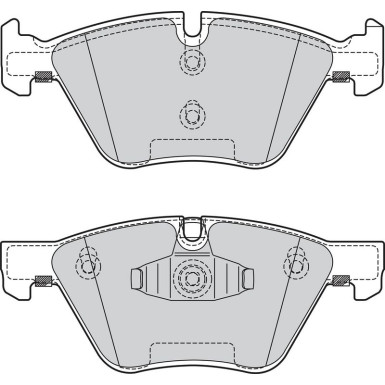 Valeo Bremsbelagsatz, Scheibenbremse ESSENTIAL 302132