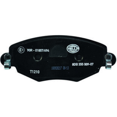 Hella | Bremsbelagsatz, Scheibenbremse | 8DB 355 009-071