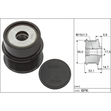 535 0326 10 Generatorfreilauf