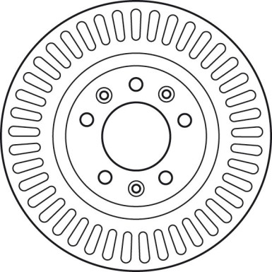 Bremsscheibe TRW SINGLE DF6020S Bremsscheibe TRW SINGLE DF6020S