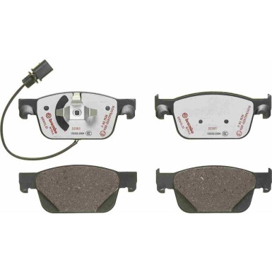 Brembo Bremsbelagsatz, Scheibenbremse XTRA LINE P 85 153X