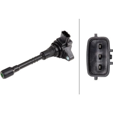 Hella 8 x HELLA Zündspule 5DA 358 057-741