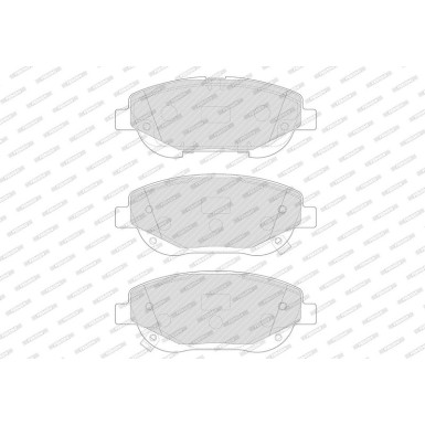 FDB4824 Bremsbelagsatz, Scheibenbremse PREMIER