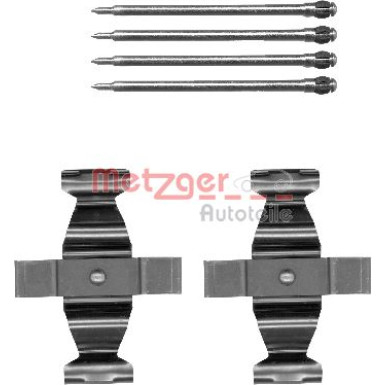 109-1803 Zubehörsatz, Scheibenbremsbelag