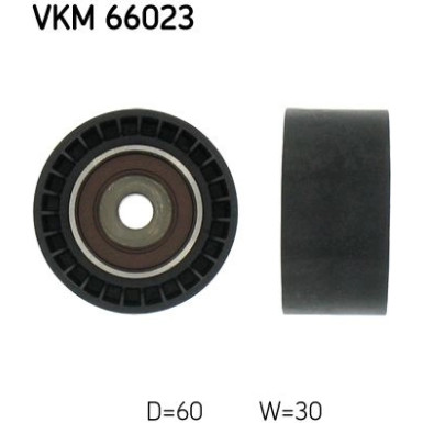 SKF | Umlenk-/Führungsrolle, Keilrippenriemen | VKM 66023