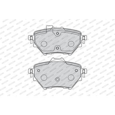 FDB4680 Bremsbelagsatz, Scheibenbremse PREMIER ECO FRICTION