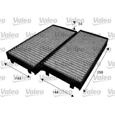 Valeo Filter, Innenraumluft VALEO PROTECT 715584
