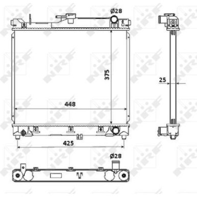 53930 Kühler, Motorkühlung