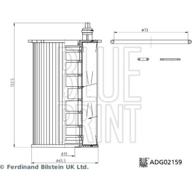 Blue Print | Ölfilter | ADG02159 Blue Print | Ölfilter | ADG02159