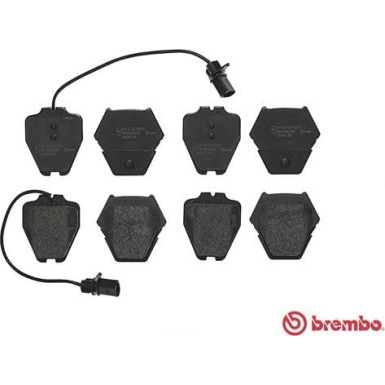 Brembo | Bremsbelagsatz, Scheibenbremse | P 85 067
