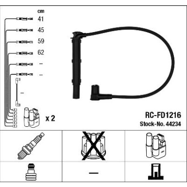 44234 Zündleitungssatz