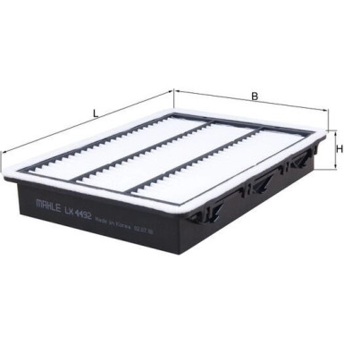 LX 4492 Luftfilter