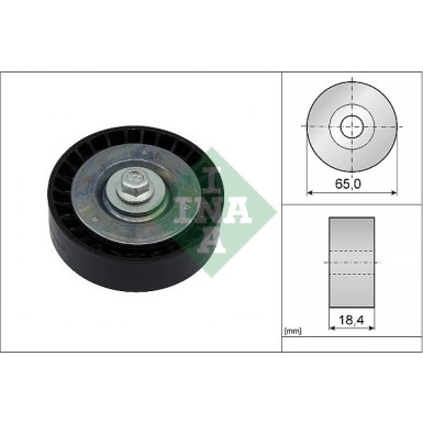532 0913 10 Umlenk-/Führungsrolle, Keilrippenriemen