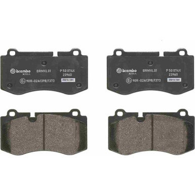 Brembo | Bremsbelagsatz, Scheibenbremse | P 50 074X