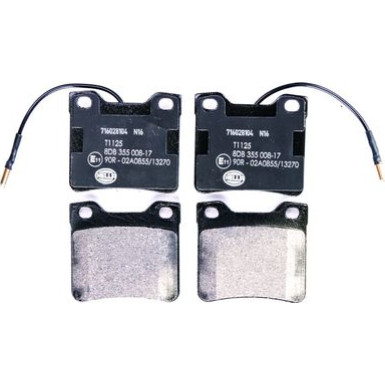 8DB 355 008-171 Bremsbelagsatz, Scheibenbremse