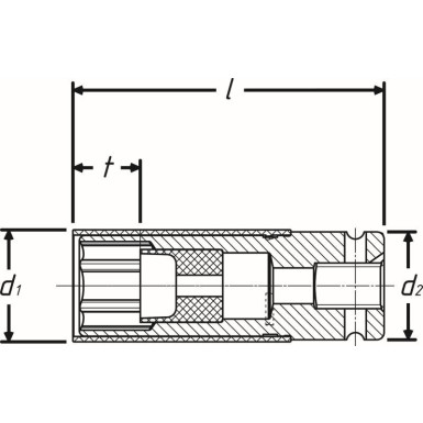 Hazet | Steckschlüsseleinsatz | 903SLG-15