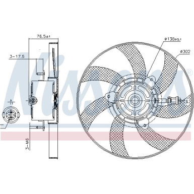 85716 Lüfter, Motorkühlung