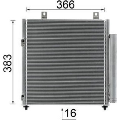 AC 1049 000S Kondensator, Klimaanlage BEHR AC 1049 000S Kondensator, Klimaanlage BEHR