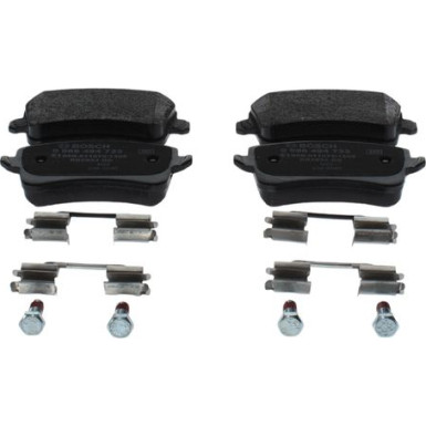 BOSCH | Bremsbelagsatz, Scheibenbremse | 0 986 494 733