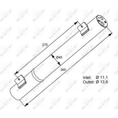 NRF Trockner, Klimaanlage EASY FIT 33282