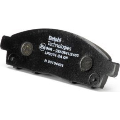 Delphi Bremsbelagsatz, Scheibenbremse LP2074