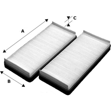 715531 Filter, Innenraumluft VALEO ESSENTIAL