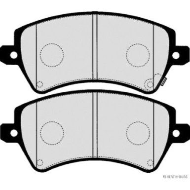 J3602101 Bremsbelagsatz, Scheibenbremse