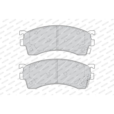 FDB950 Bremsbelagsatz, Scheibenbremse PREMIER ECO FRICTION