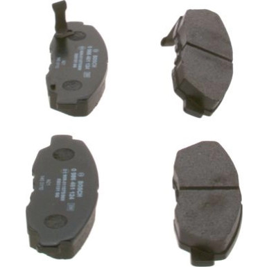0 986 461 124 Bremsbelagsatz, Scheibenbremse