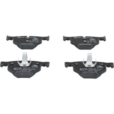 13.0460-7232.2 Bremsbelagsatz, Scheibenbremse