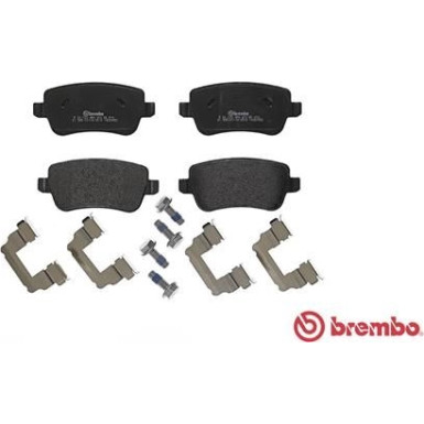 Brembo | Bremsbelagsatz, Scheibenbremse | P 23 102
