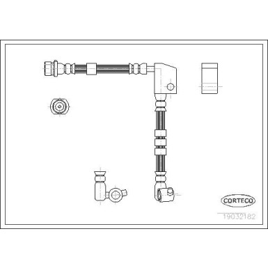 19032182 Bremsschlauch