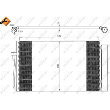 35538 Kondensator, Klimaanlage EASY FIT 35538 Kondensator, Klimaanlage EASY FIT