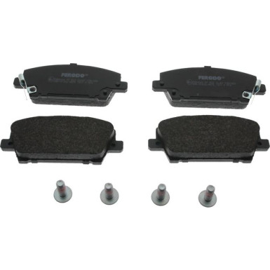 Ferodo | Bremsbelagsatz, Scheibenbremse | FDB1859