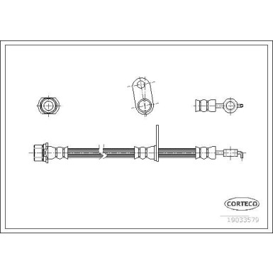 19033579 Bremsschlauch