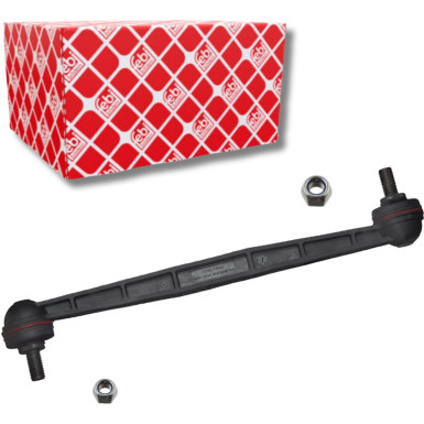 FEBI BILSTEIN 14558 Koppelstange Vorderachse links / rechts, 300mm, M12 x 1,5 mit Muttern, Kunststoff