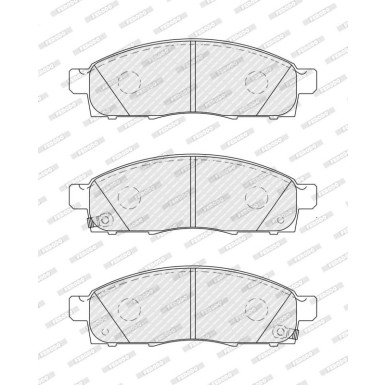 FVR4415 Bremsbelagsatz, Scheibenbremse PREMIER ECO FRICTION