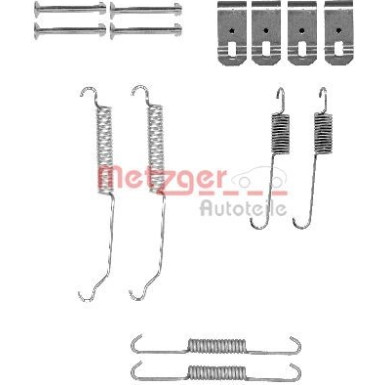 105-0015 Zubehörsatz, Bremsbacken GREENPARTS 105-0015 Zubehörsatz, Bremsbacken GREENPARTS